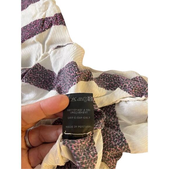 Isabel Marant Purple and White Midi Skirt - Picture 14 of 14